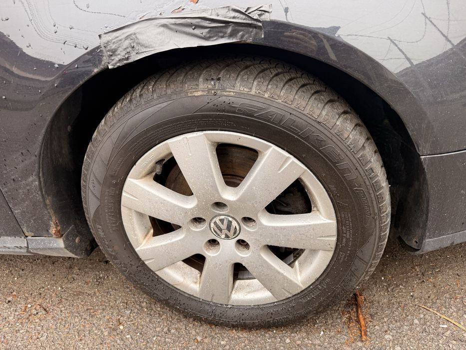 Jante aliaj 16” 5x112 vw Passat B6 B7 Golf 5 6 7 cu anvelope iarna
