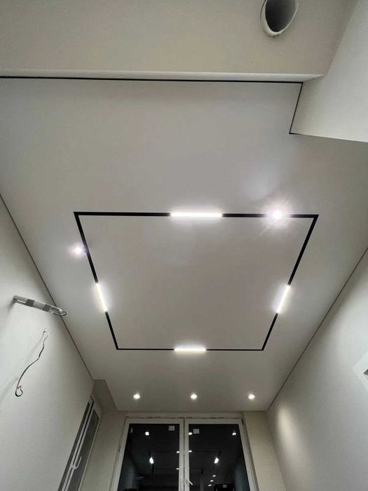 Натижной потолки и Подготовит товари из цех