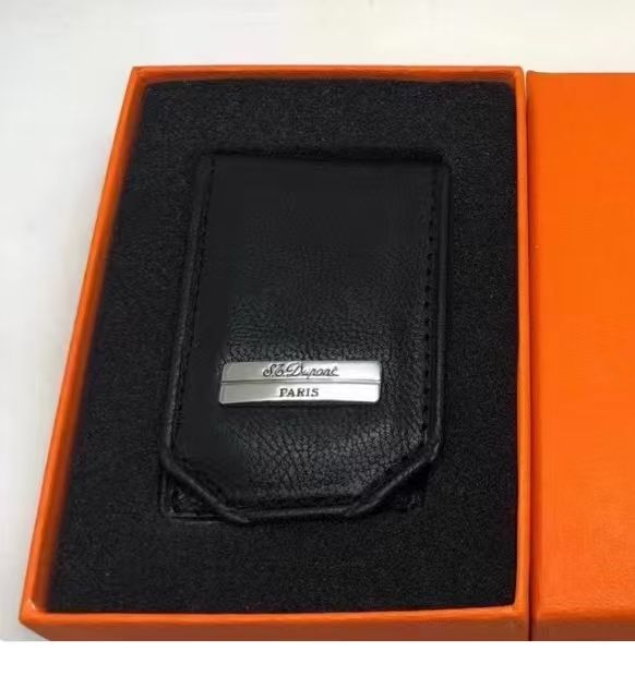 S.T. Dupont Ligne 2 – оригинален кожен калъф за запалка