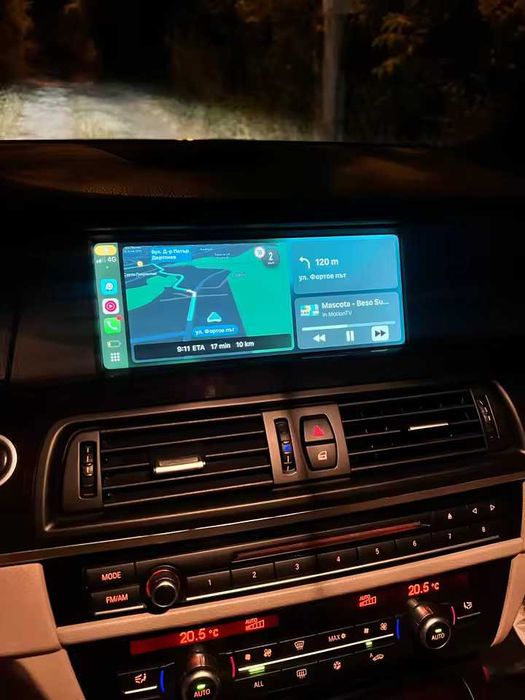 Гаранция! Висококачествен Carplay и Android Auto за BMW CIC E90 F10