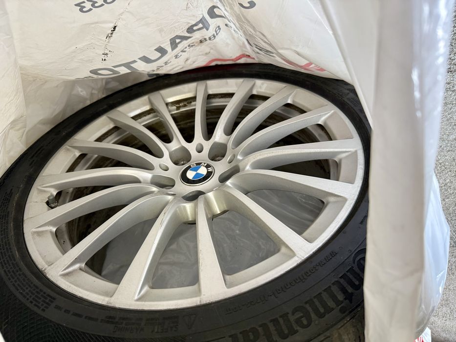 Оригинални джанти БМВ 5х112 18 със зимни гуми Continental 245/45/18