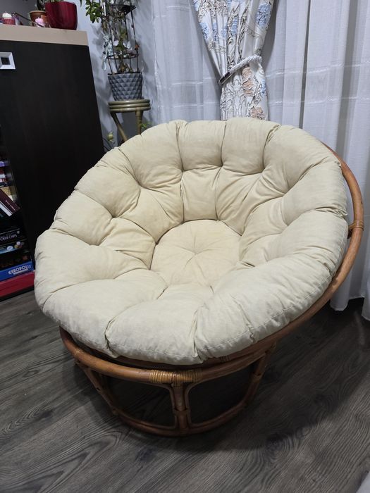 Fotoliu din ratan diametrul 100cm ,înălțime 60cm