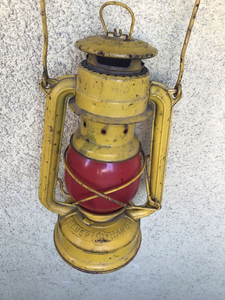 Lampa, felinar vechi german Feuerhand 175,275,276