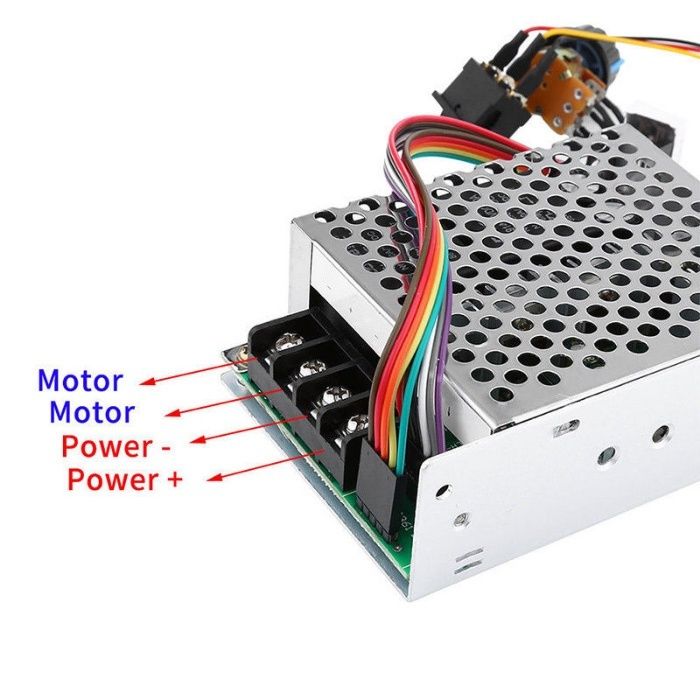 PWM 60A variator turatie, regulator turatie motor DC 10-55V.Produs Nou