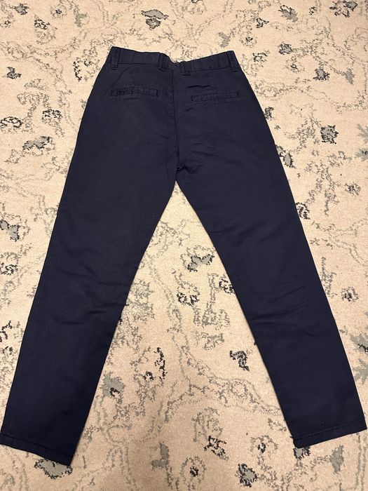 Pantaloni chino baieti bleumarin 140 cm