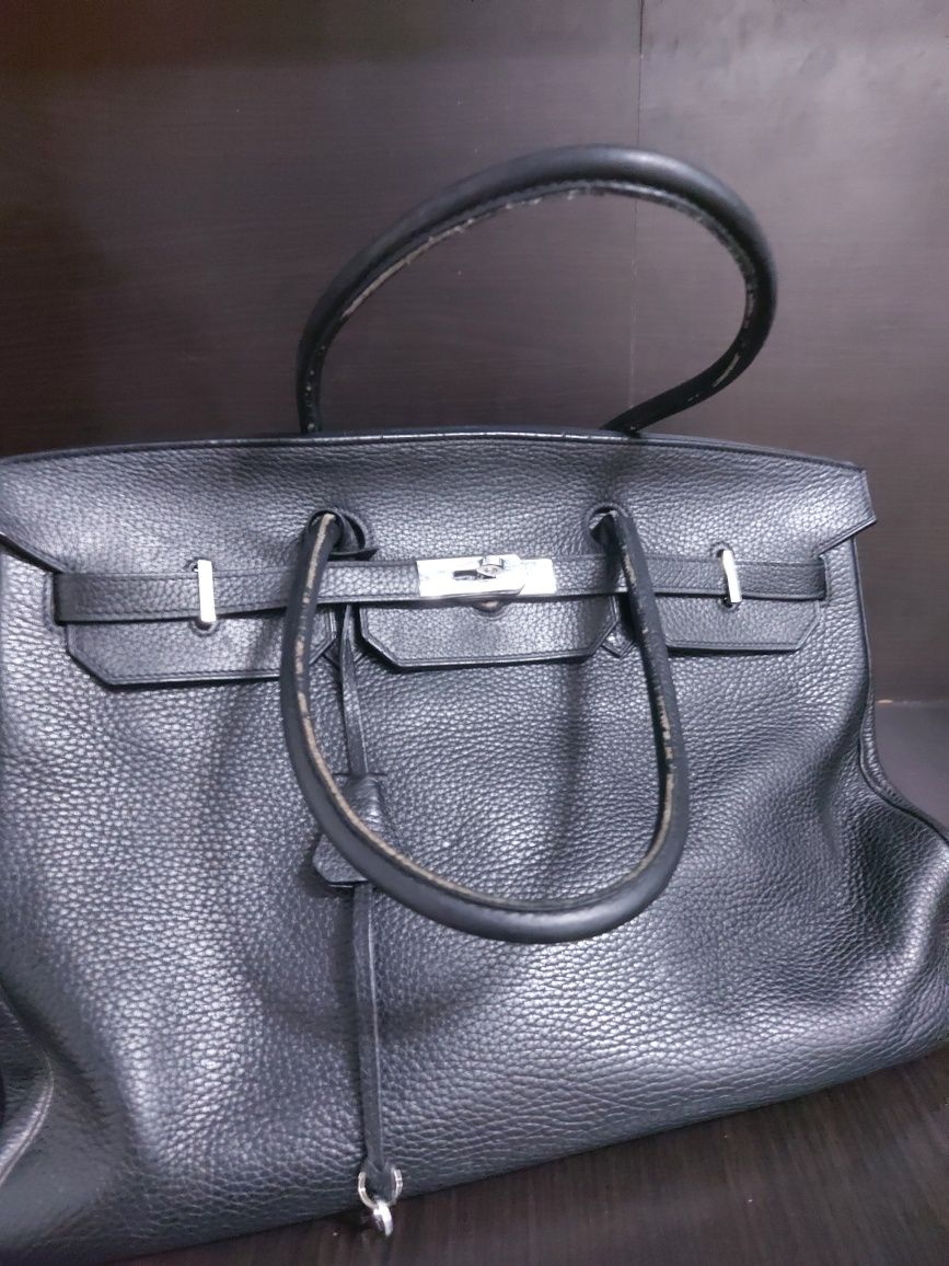 Geanta Hermes neagra