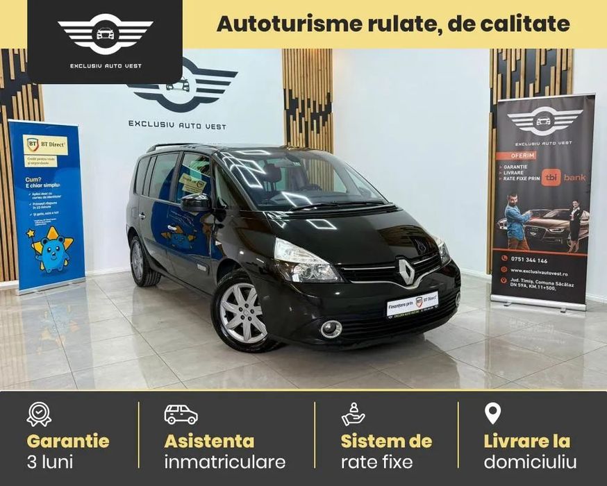 Renault Espace / Rate Fixe / Garantie / Livrare