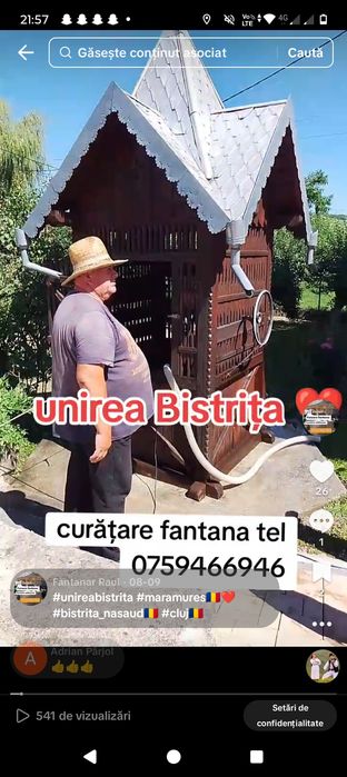 Fântânar cu experiență