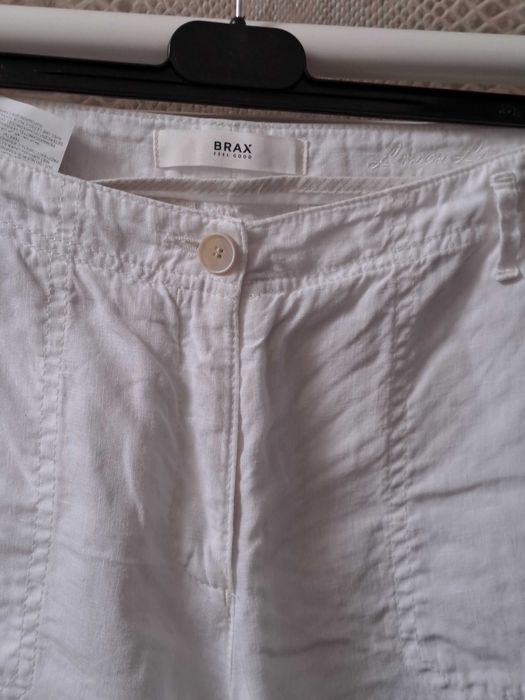Pantaloni Brax,albi in,marimea M