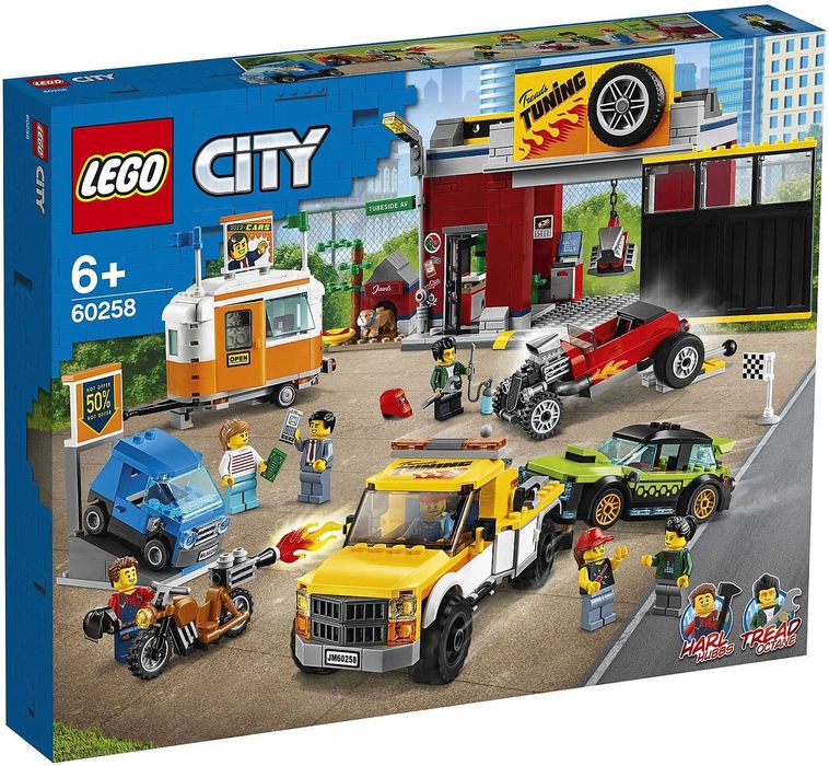 НОВО LEGO City 60258 - Tuning Workshop - 199 лв.