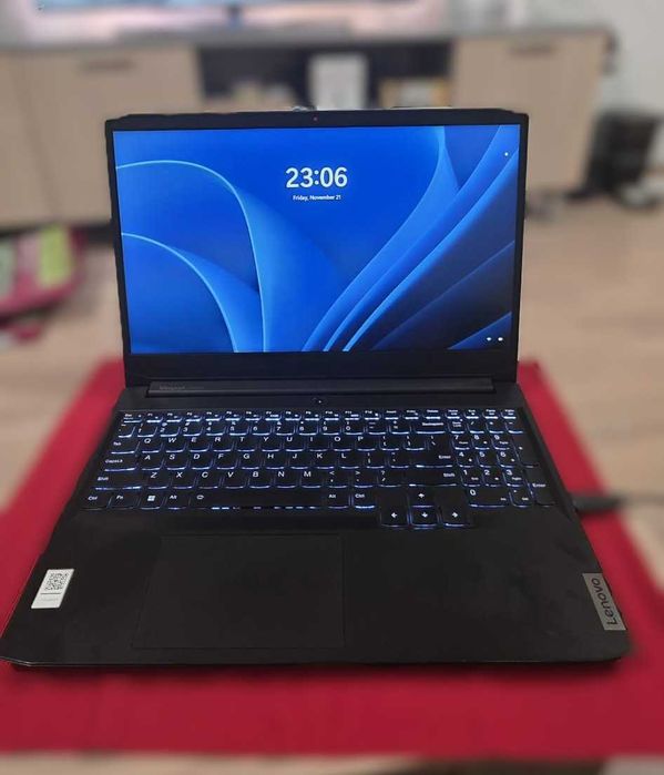 Лаптоп Lenovo IdeaPad 3  AMD Ryzen 5 5600H,  512GB SSD, NVIDIA 3050