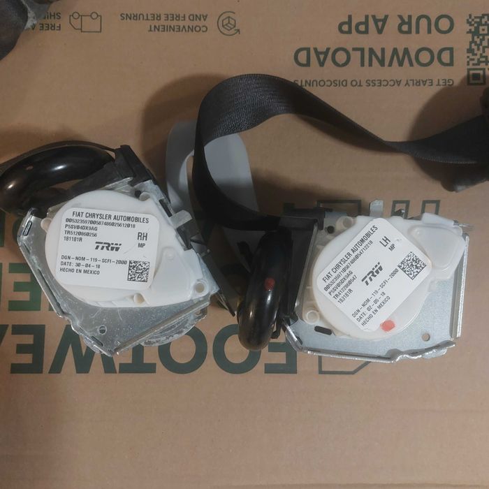 Задни колани JEEP COMPASS 2017-2020