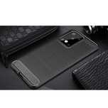 Huse carbon piele SAMSUNG Galaxy S10 Lite A51 A71 A41 S20 Ultra Plus