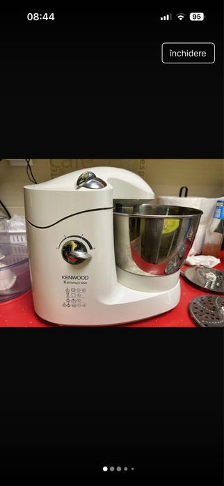 Robot de bucătărie, un cutit defect, vezi ultima poza