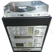 SONY Аудио система: дек, усилвател, тунер, грамофон, timer, remote,рак