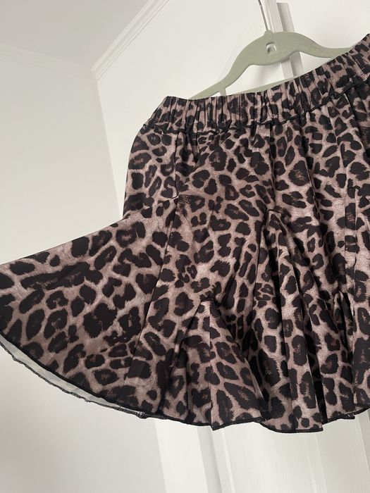Fusta scurta animal print