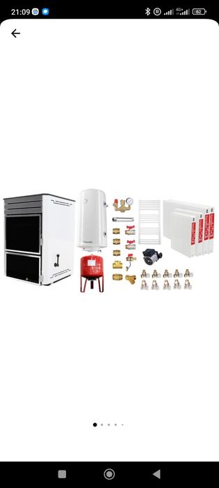 CENTRALA 29kw plus calorifere plus boiler completa