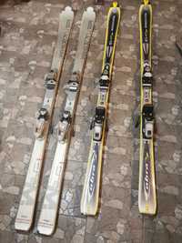 Skiuri Elan și Rossignol.