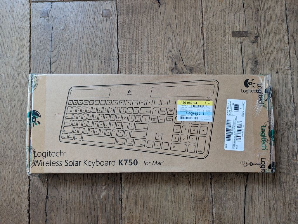 Logitech k750 solar wireless keyboard