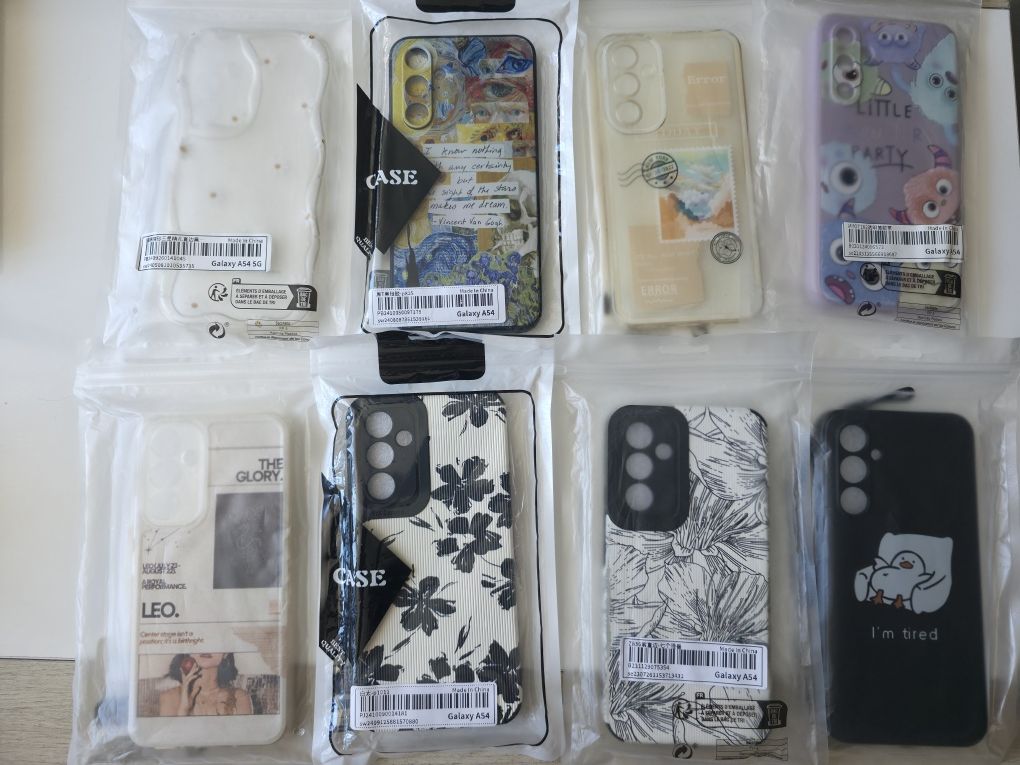 Samsung Galaxy A54 - силиконови гръбчета, кейсове case