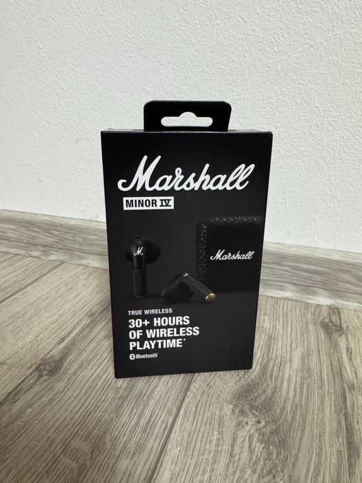 Casti MARSHALL Minor IV, True Wireless, Bluetooth, In-ear, Sigilate