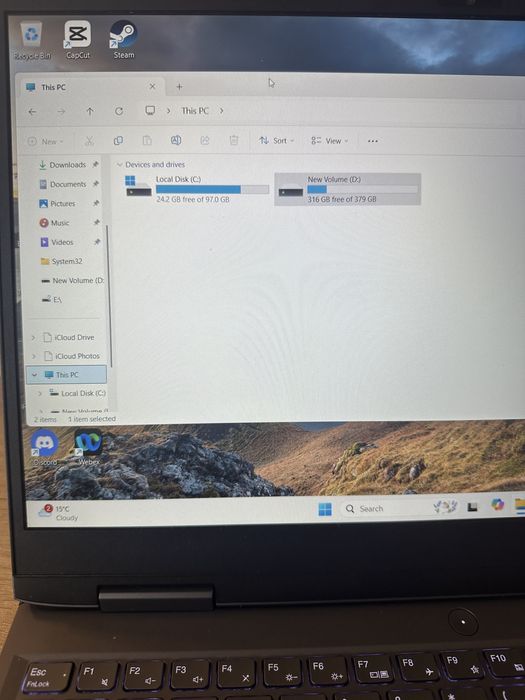 Laptop Gaming Lenovo LOQ RTX 4060 / i7 13620H / SSD 512GB
