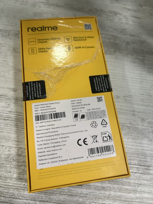Realmi 14X 5G 128gb Нов! - 199лв