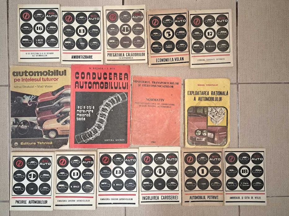Carti mecanica auto, normativ consum combustibil
