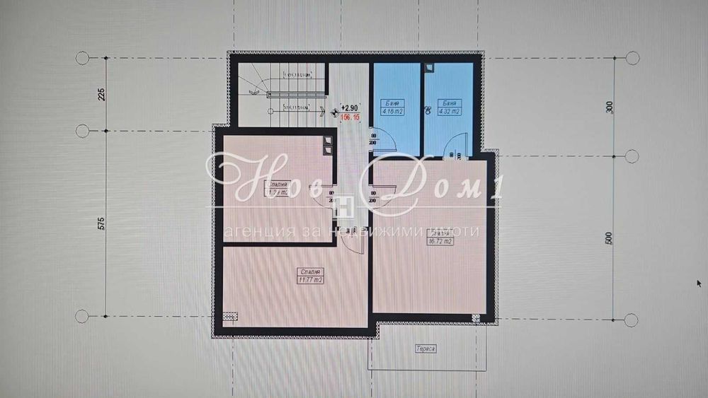 Нова модерна къща с панорамна гледка към Варна, езерото и морето