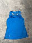 Adidas Adizero Neon Blue Mesh Design Athletic Tank Top Size Small