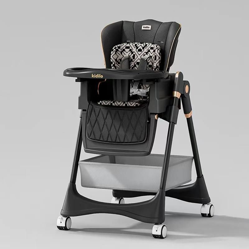 Стульчик + качели для кормления ребенка Kidilo 8100 Bolalar stuli ovqa
