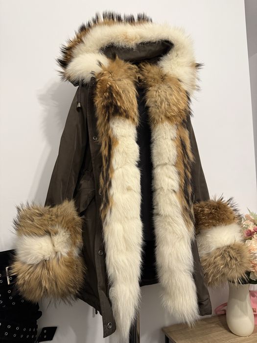 Parka blana naturala inalta calitate
