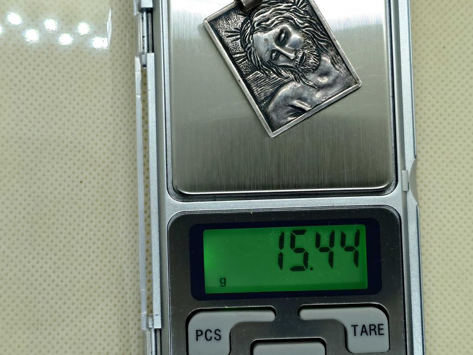 Pandantiv vechi „Iisus” – argint 925