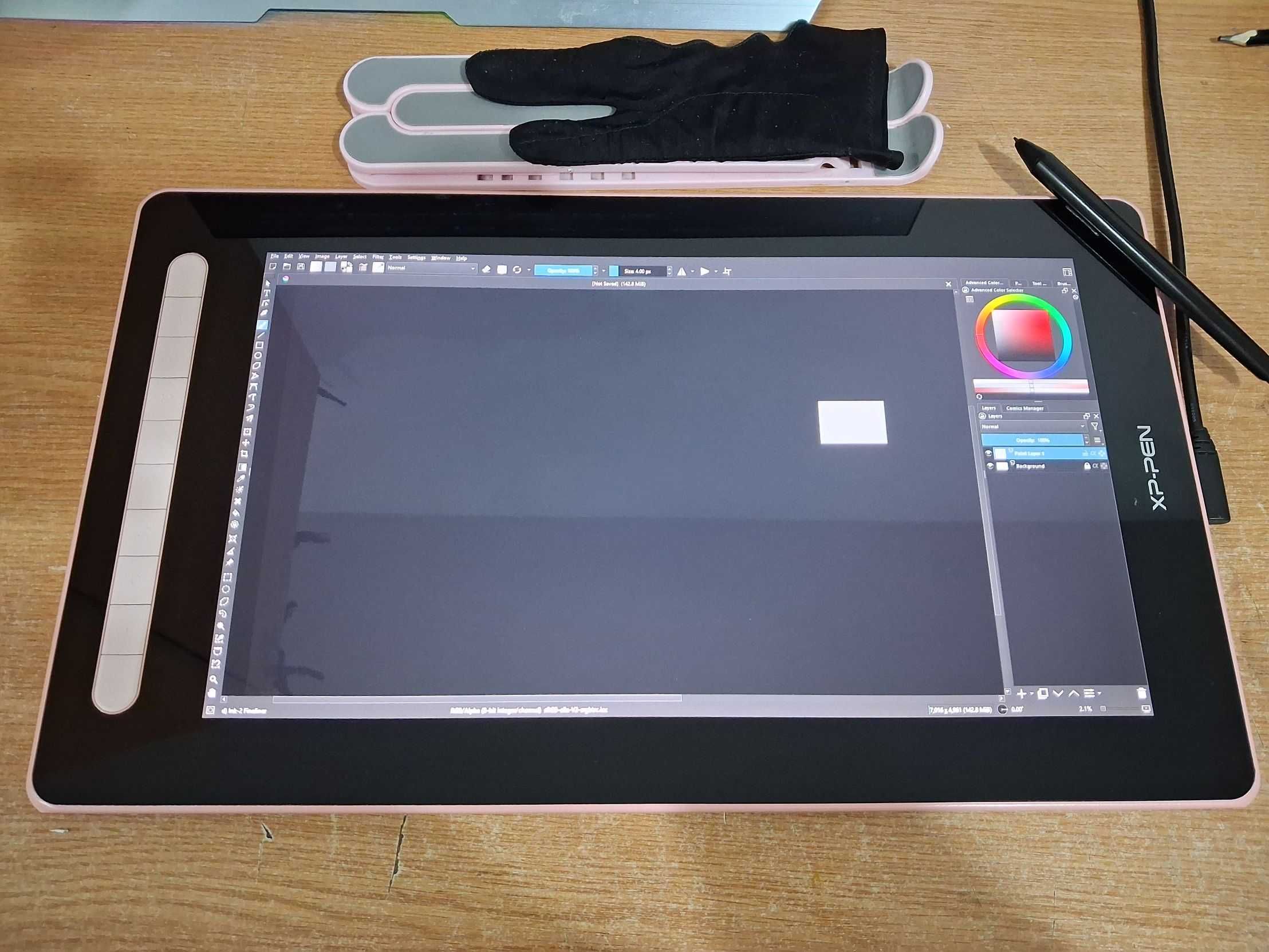 XP-PEN Artist 16 Generația a 2-a, diagonală 15.6 inch tabletă grafică
