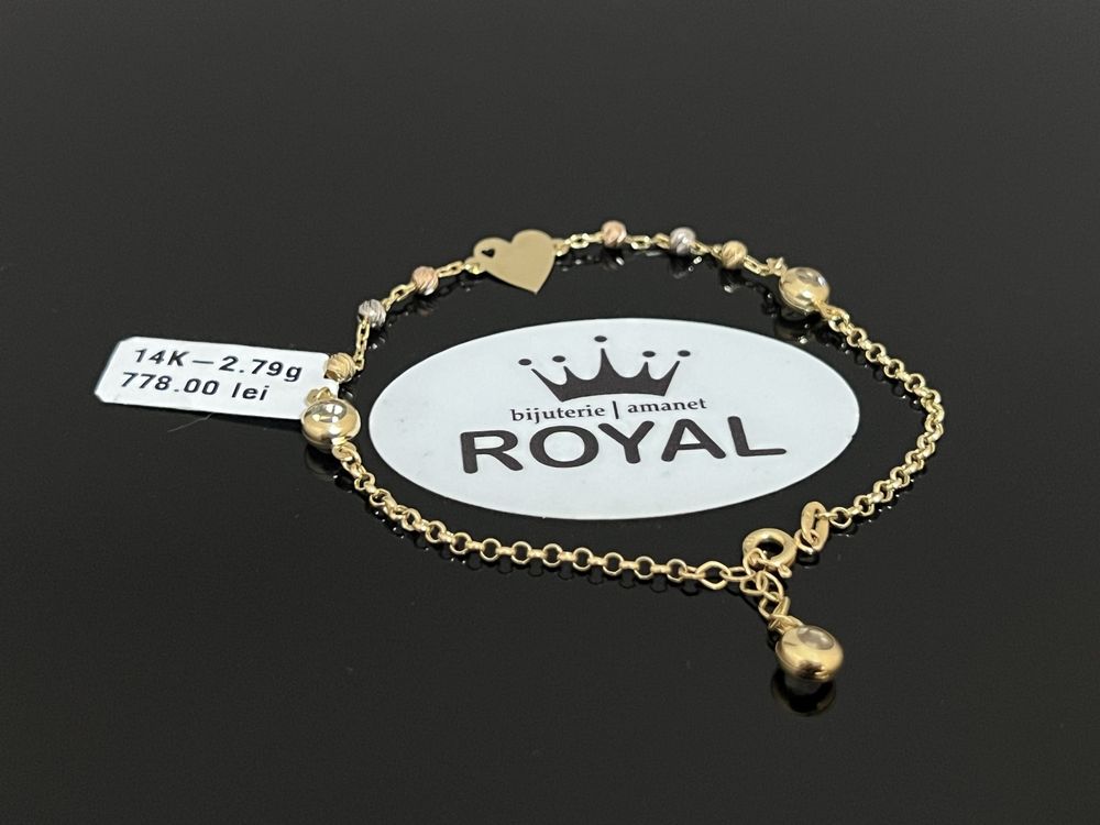 Bijuteria Royal CB : Bratara dama aur 14k 2,79 grame