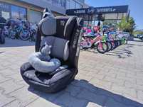MONI Стол за кола I-SIZE I-SAFE ISOFIX (76-150 см) сив