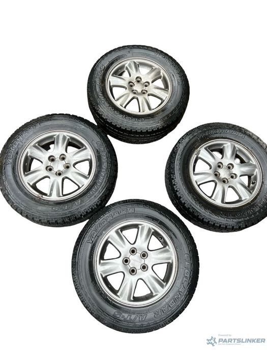 Set jante aliaj R15 + pneuri 205/70/R15 SUBARU FORESTER II SG 2002 - 2012