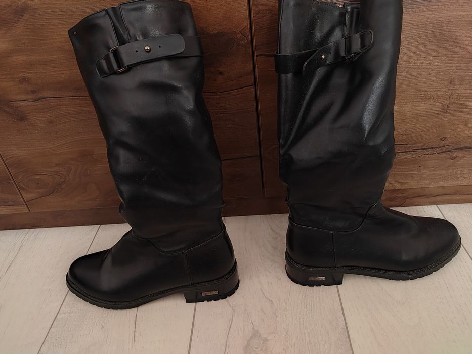 Сапоги с мехом женские