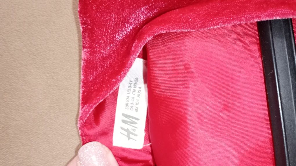 Официална червена  рокля H&M