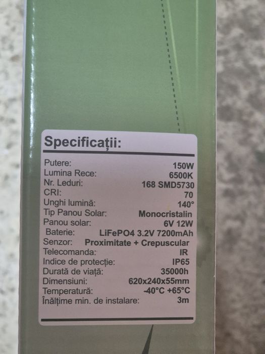 Lampi stradale solare