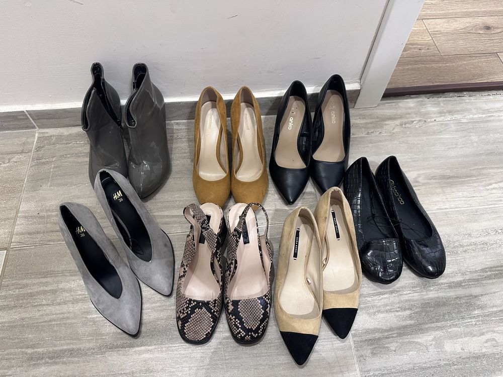 Обувки с ток - H&M, Zara