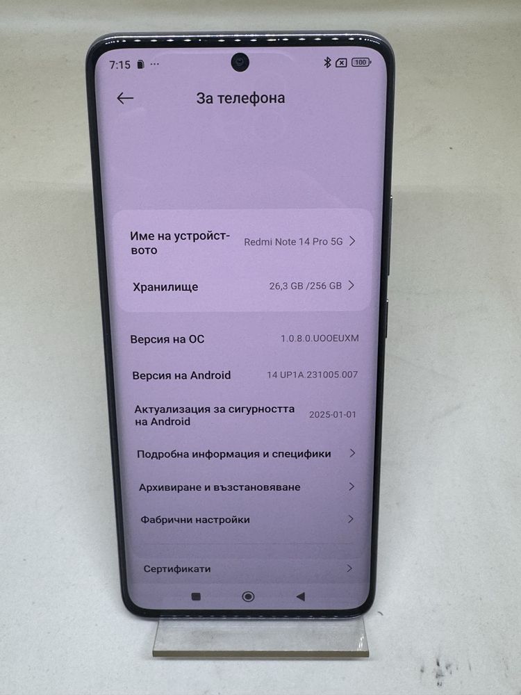 Redmi Note 14 Pro 256GB 12 Ram 5G