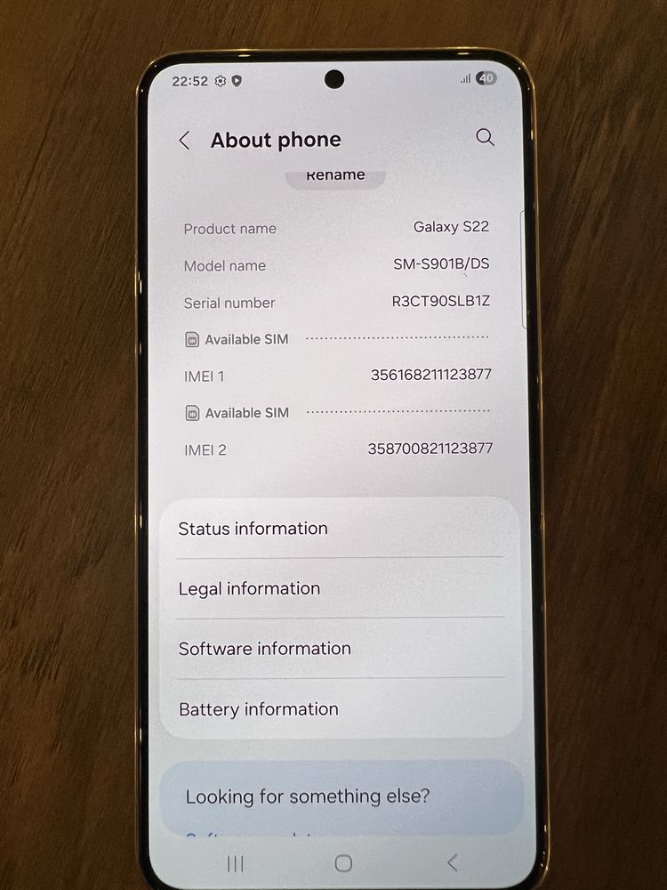 Samsung Galaxy S22