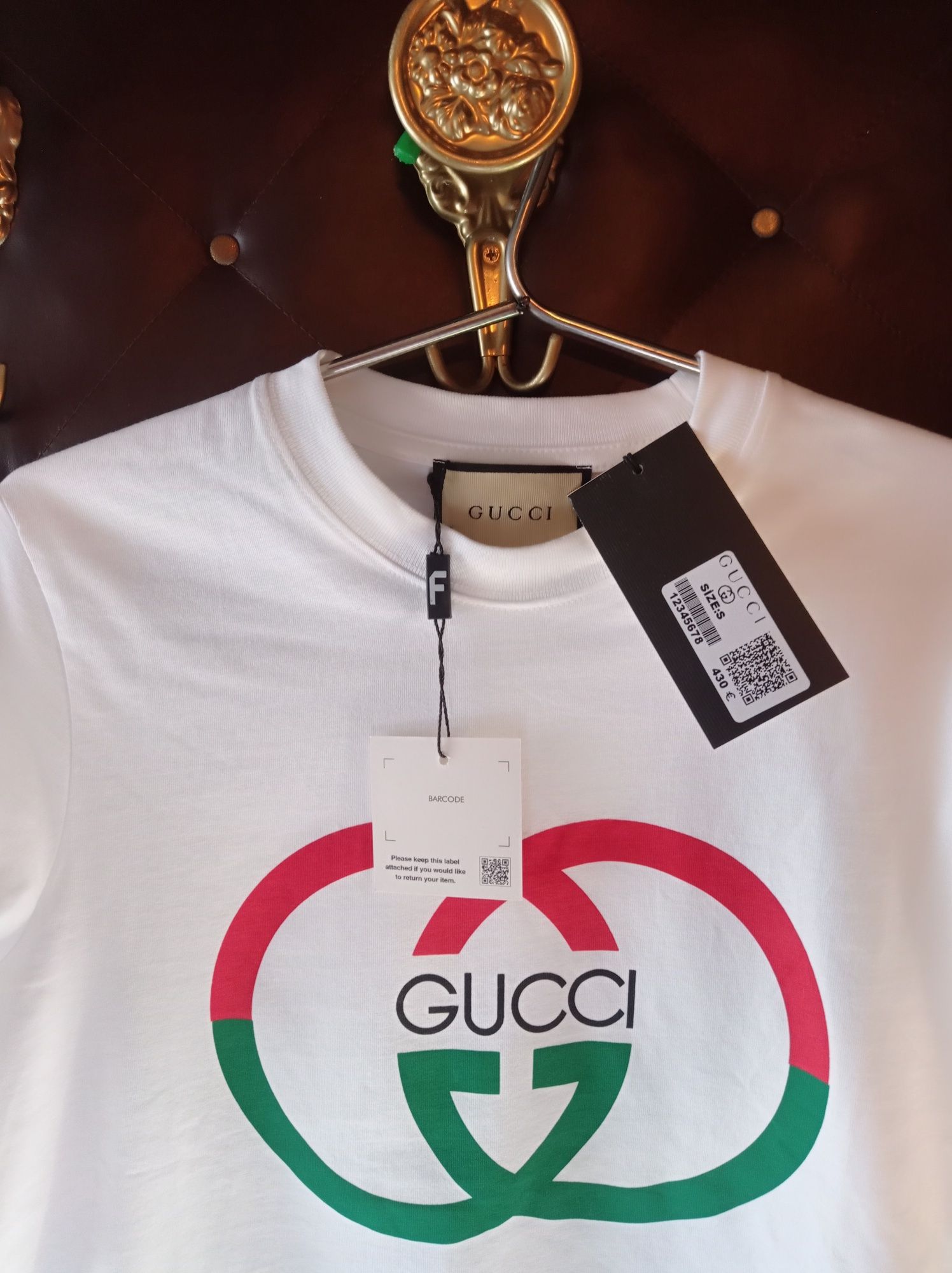 Tricou bărbați Gucci original adus recent din Germania