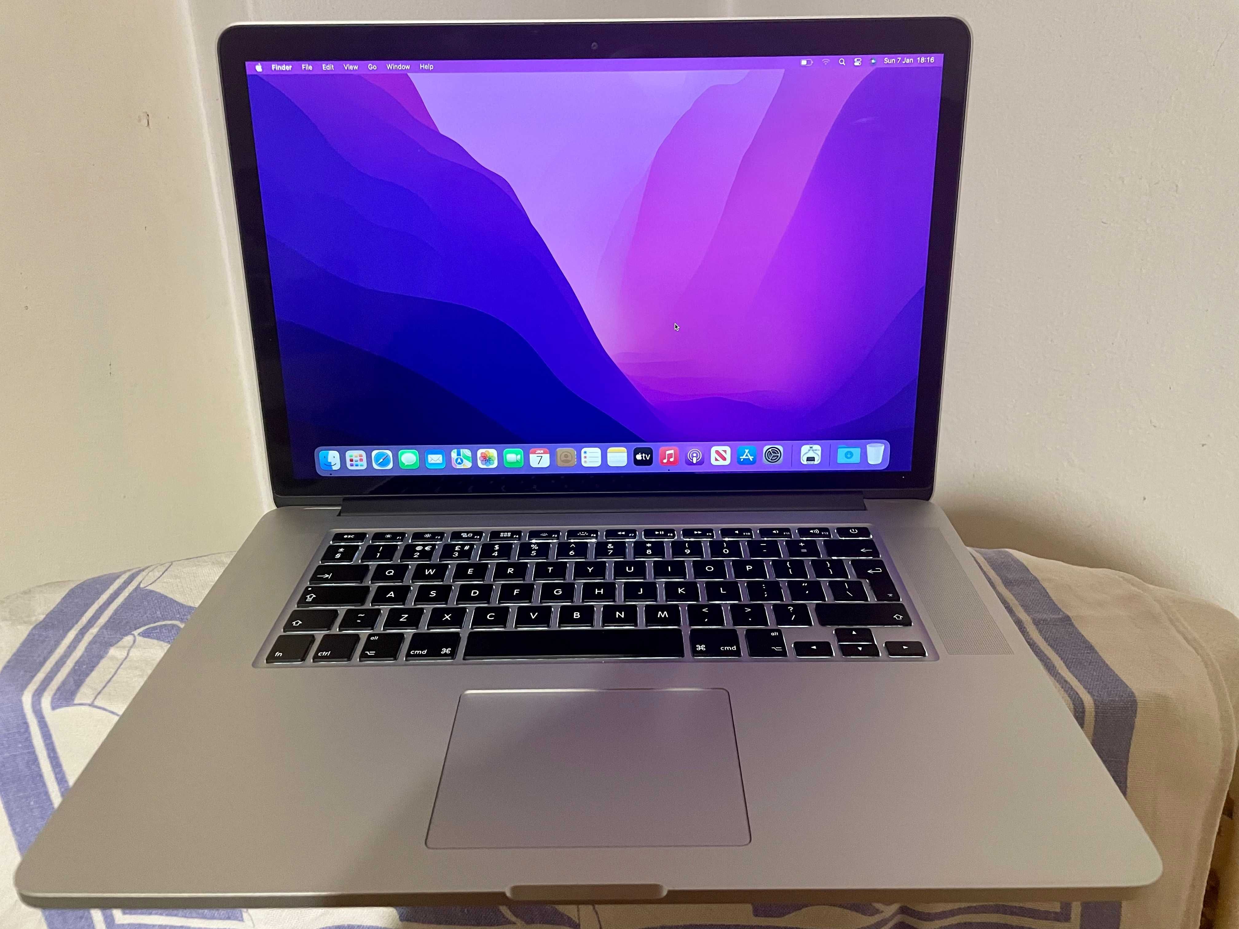 MacBook Pro Retina 15" A1398 Core i7-4770HQ 2.2GHz 16 GB RAM 256 SSD