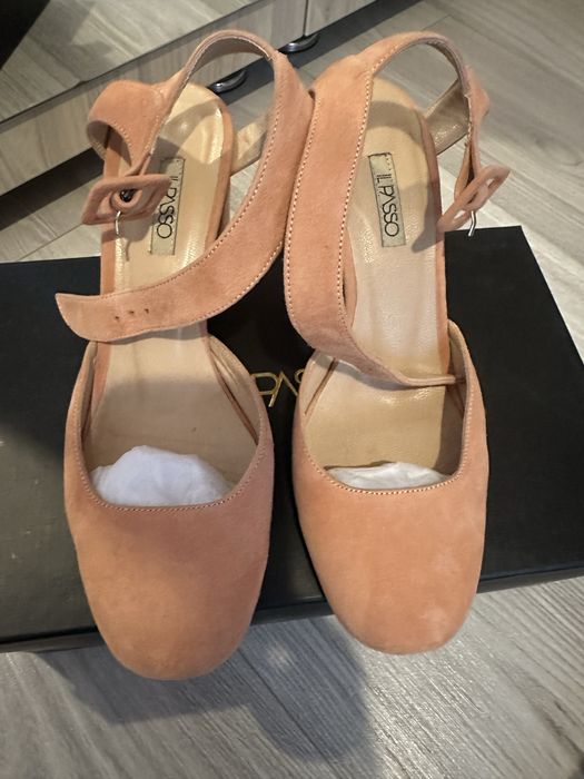 Pantofi din piele intoarsa IL Passo