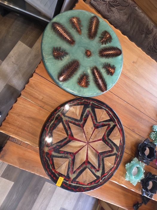 Поднос от епоксидна смола