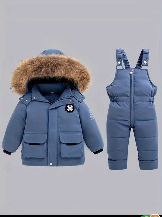 Куртка+полукомбинезон+утиный пух [новое]