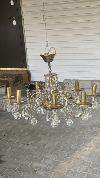 Люстры, хрустальные