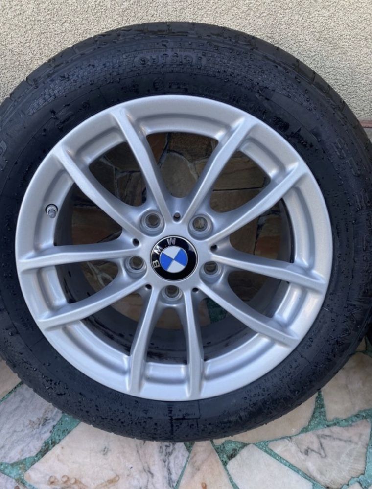 Jante BMW 16’’ F20/F30/F10 etc. cu Anvelope NOI Vara Dunlop 205/55/16